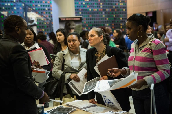 Job Fair Held At Bronx Public Libary