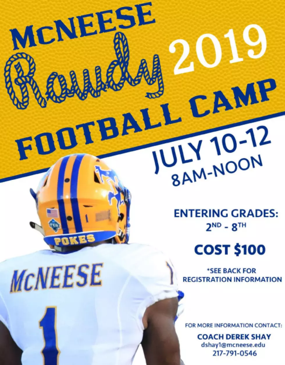 Rowdy Youth Football Camp - MSU